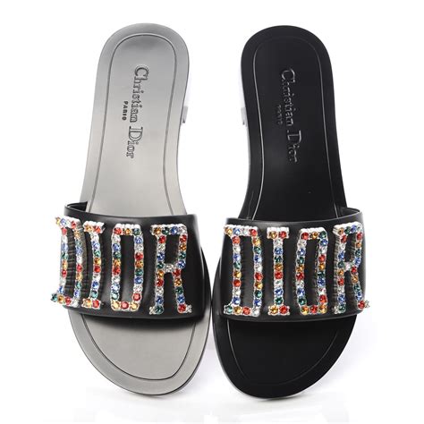 d dior calfskin leather sandal|christian Dior sandals.